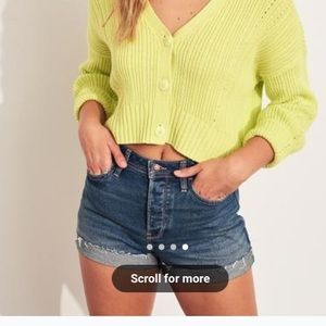 Hollister High Rise Short Shorts